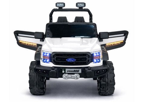 Auto Na Akumulator 4x4 22F 12V10Ah Białe LEAN CARS