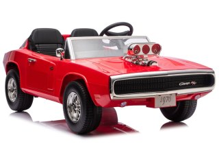 Auto Na Akumulator Dodge Charger R/T DLS-K12 24V7Ah Czerwony LEAN CARS