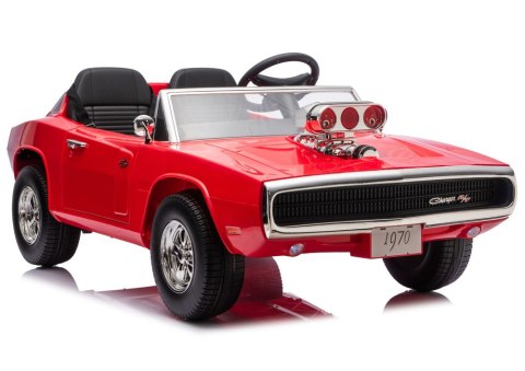 Auto Na Akumulator Dodge Charger R/T DLS-K12 24V7Ah Czerwony LEAN CARS