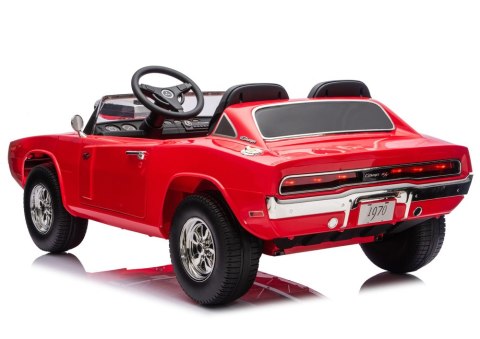 Auto Na Akumulator Dodge Charger R/T DLS-K12 24V7Ah Czerwony LEAN CARS