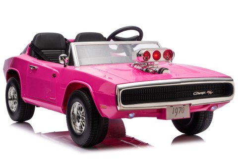 Auto Na Akumulator Dodge Charger R/T DLS-K12 24V7Ah Różowy LEAN CARS