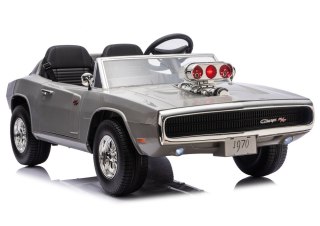 Auto Na Akumulator Dodge Charger R/T DLS-K12 24V7Ah Szary LEAN CARS