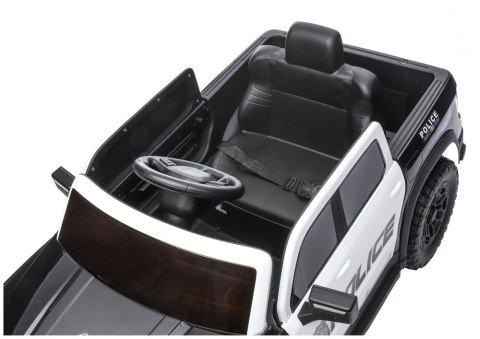 Auto Na Akumulator Policyjne 4x4 P5 12V7Ah Czarne LEAN CARS