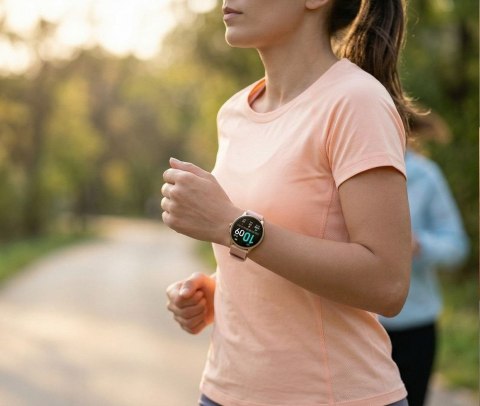SMARTWATCH DAMSKI GRAVITY GT31-1 - AMOLED, DODATKOWY PASEK (sg052a) Gravity