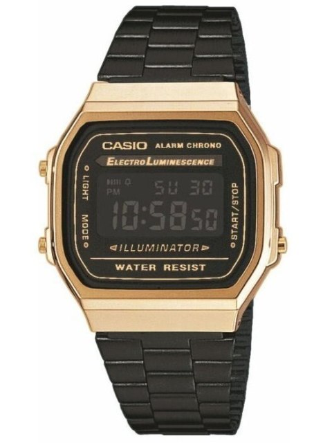 Zegarek Unisex Casio A168WEGB-1BEF + BOX Casio