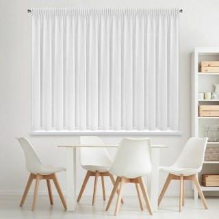 FIRANA GOTOWA DEBRA NA TAŚMIE 400 X 160 CM BIAŁY