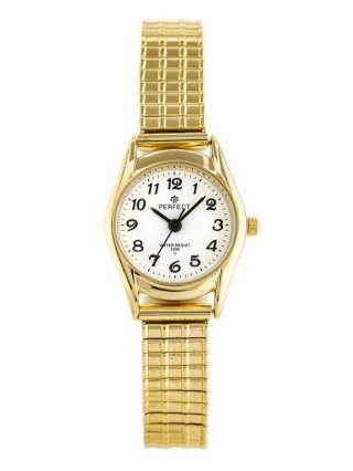 ZEGAREK DAMSKI PERFECT X133 (zp880b) gold - gumka Perfect