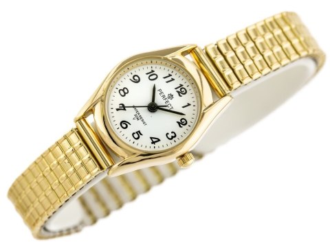 ZEGAREK DAMSKI PERFECT X133 (zp880b) gold - gumka Perfect