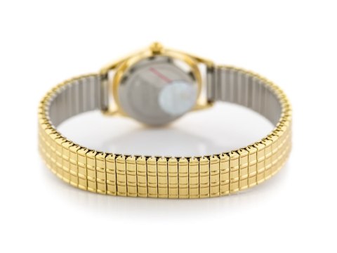 ZEGAREK DAMSKI PERFECT X133 (zp880b) gold - gumka Perfect