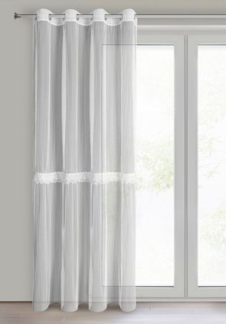 FIRANA GOTOWA ELIANA 140 X 260 CM BIAŁY