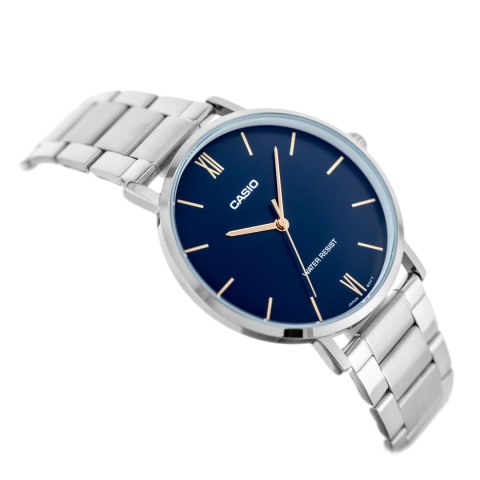ZEGAREK MĘSKI CASIO MTP-VT01D-2B (zd165n) + BOX Casio