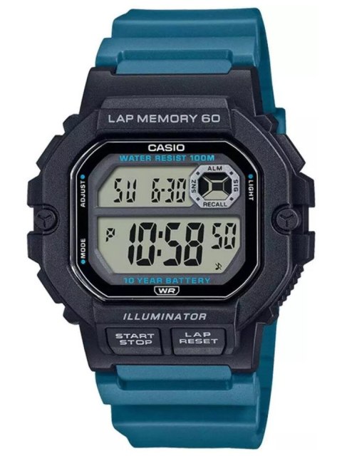 ZEGAREK MĘSKI CASIO Sports WS-1400H-3A + BOX (zd271c) Casio