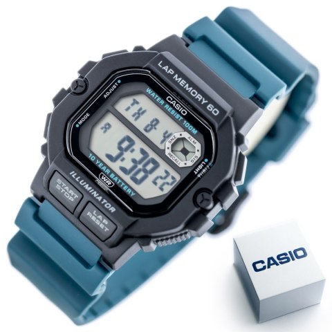 ZEGAREK MĘSKI CASIO Sports WS-1400H-3A + BOX (zd271c) Casio