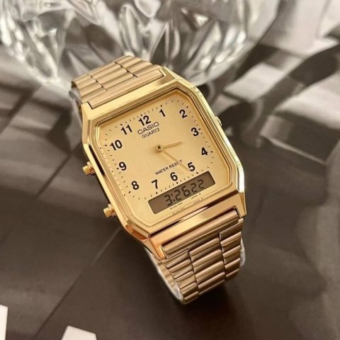 ZEGAREK UNISEX CASIO AQ-230GA-9BMQ Vintage Maxi + BOX Casio