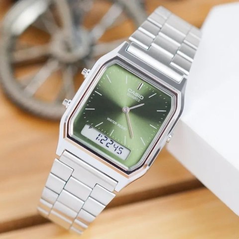 ZEGAREK UNISEX CASIO Vintage AQ-230A-3AMQYDF + BOX Casio