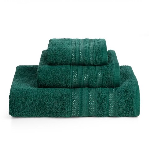 RĘCZNIK JUDY1 (08) 70 X 140 CM CIEMNOZIELONY