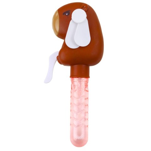 Bańki Mydlane Kapibara Wiatraczek 2w1 Różdżka 3 Oczka Do Baniek 19cm Mix LEAN TOYS