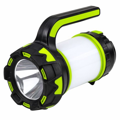 Latarka Lampa LED 2W1 Kempingowa Turystyczna Akumulatorowa Wielofunkcyjna LEAN
