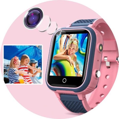 SMARTWATCH DZIECIĘCY PACIFIC 30-2 KIDS - pink (sy026b) Pacific