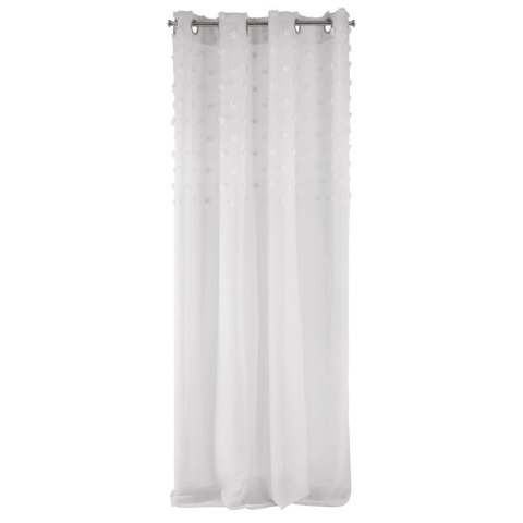 ZASŁONA GOTOWA D91 STELLA 140 X 250 CM SREBRNY