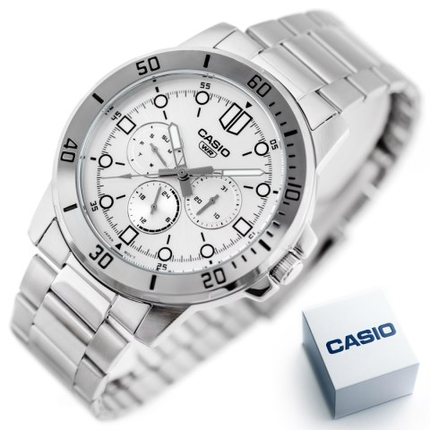 ZEGAREK MĘSKI CASIO MTP-VD300D-7E (zd268c) + BOX Casio