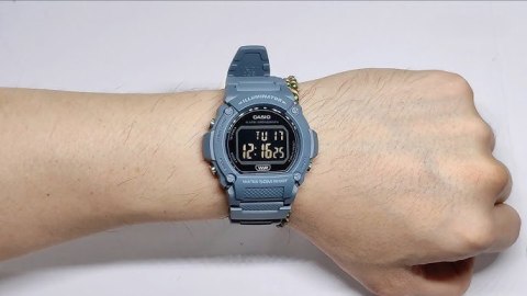 ZEGAREK MĘSKI CASIO W-219HC-2BVDF + BOX Casio