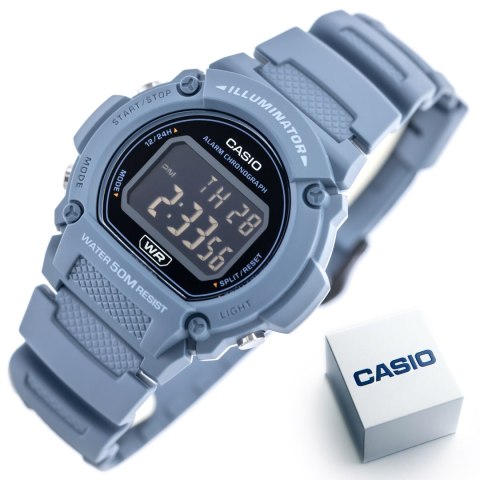 ZEGAREK MĘSKI CASIO W-219HC-2BVDF + BOX Casio