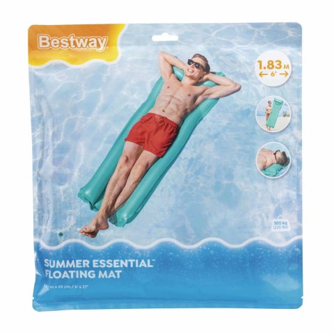 Dmuchany Materac Do Pływania Zielony 183 x 69 cm Bestway 44007 Bestway