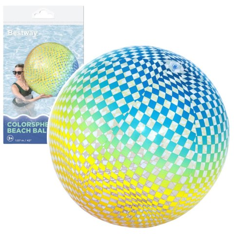 Duża Piłka Dmuchana Plażowa Colorsphere Bestway 107cm 31152 Bestway