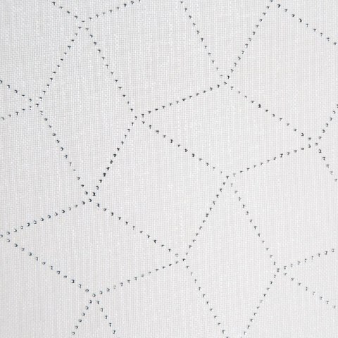 FIRANA GOTOWA CLAUDIA 140 X 250 CM BIAŁY