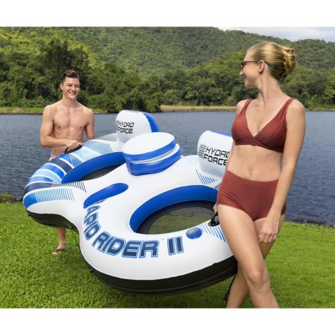 Materac Dmuchany 2 Osobowy z Chłodziarką Rapid Rider II Bestway 43113 Bestway