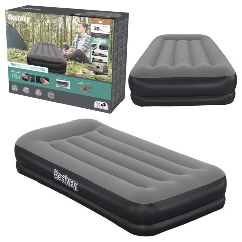 Materac Dmuchany Jednoosobowy Tritech Air Mattress 191x97cm Bestway 671BT Bestway
