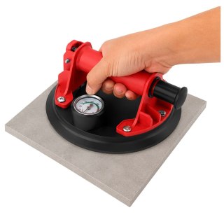 Przyssawka Próżniowa Do Płytek Glazury Szkła Z Manometrem 20 cm LEAN