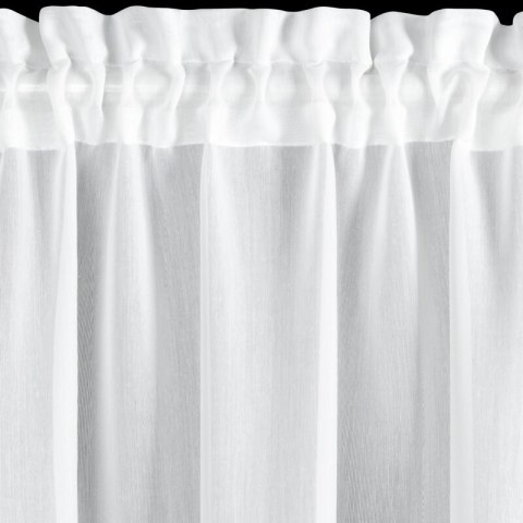 FIRANA GOTOWA FLOWERY NA TAŚMIE 150 X 60 CM BIAŁY