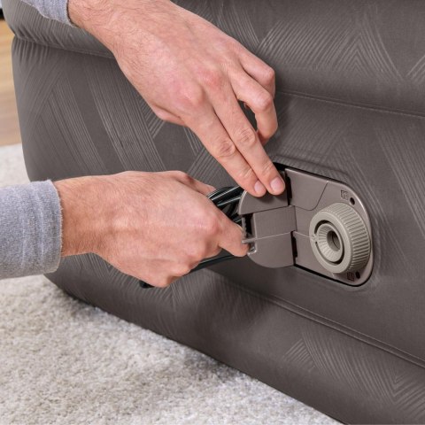 Materac Dmuchany Dwuosobowy Z Pompką Elektryczną 203x152 cm Bestway 69050 Bestway