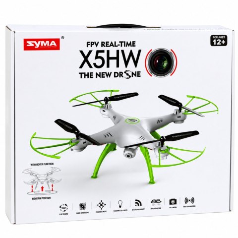 Zdalnie Sterowany Dron X5HW SYMA Niebieski LEAN Toys