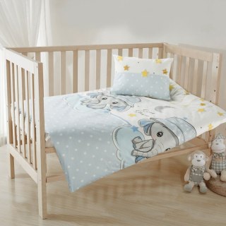 KOMPLET POŚCIELI DZIECIĘCEJ KID 11 100 X 135 CM BIAŁY