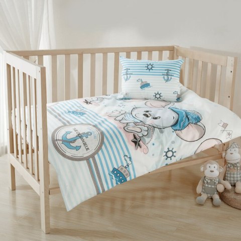 KOMPLET POŚCIELI DZIECIĘCEJ KID 15 100 X 135 CM BIAŁY