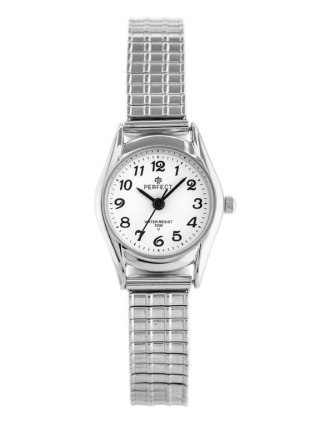 ZEGAREK DAMSKI PERFECT X133 (zp880a) silver - gumka Perfect