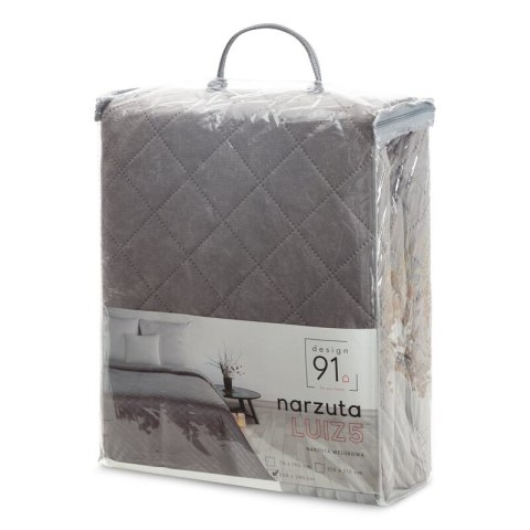 NARZUTA D91 LUIZ 5 70 X 160 CM SREBRNY
