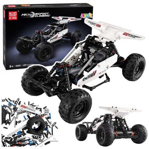 Klocki Konstrukcyjne Auto Terenowe Zdalnie Sterowane RC 4x4 Off Road 409 el. LEAN Toys