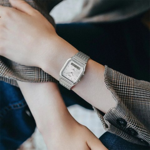 ZEGAREK UNISEX CASIO Vintage AQ-230EM-7A + BOX Casio