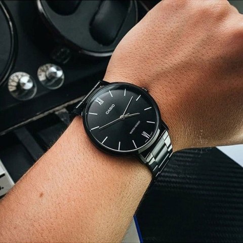 Zegarek Męski Casio MTP-VT01B-1B + BOX Casio