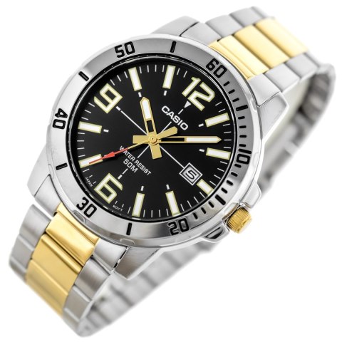 ZEGAREK MĘSKI CASIO MTP-VD01SG-1B + BOX Casio