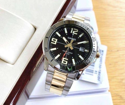 ZEGAREK MĘSKI CASIO MTP-VD01SG-1B + BOX Casio