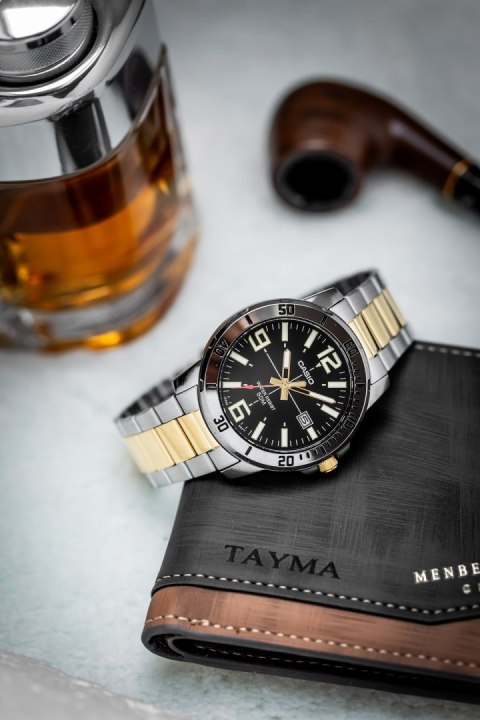 ZEGAREK MĘSKI CASIO MTP-VD01SG-1B + BOX Casio