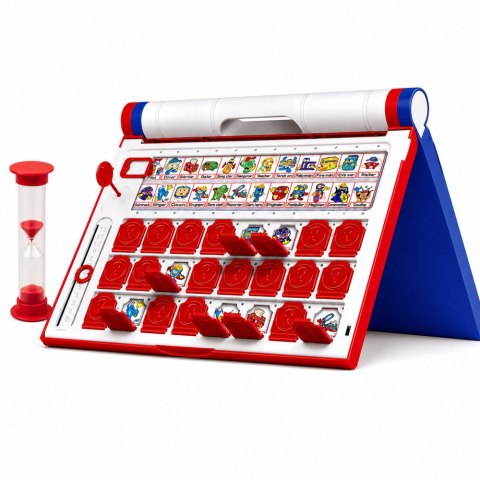 Gra Pamięciowa Zgadnij Kto Na Czas Przenośna Plansza Klepsydra LEAN Toys