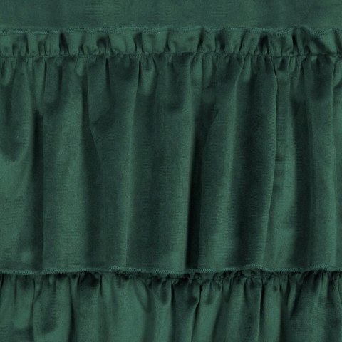 ZASŁONA GOTOWA CHARLOTTE1 140 X 250 CM CIEMNOZIELONY