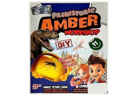 Zestaw Kreatywny Prehistoria Stwórz Bursztyn Owady LEAN Toys