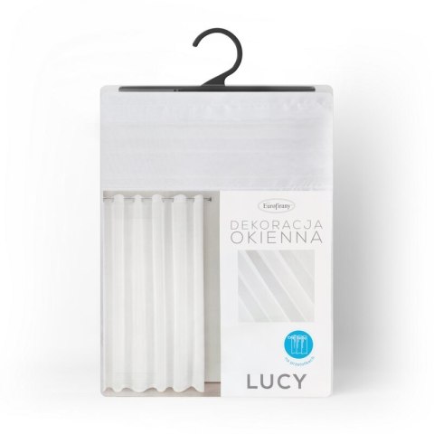 FIRANA GOTOWA LUCY 300 X 250 CM BIAŁY